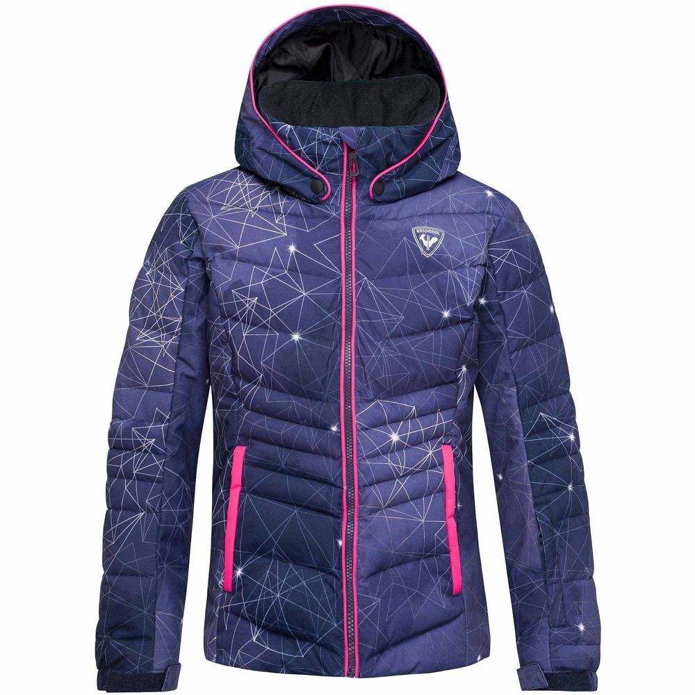 Куртка для зимних видов спорта ROSSIGNOL ( RLIYJ26 ) GIRL POLYDOWN PR JKT 2020 4