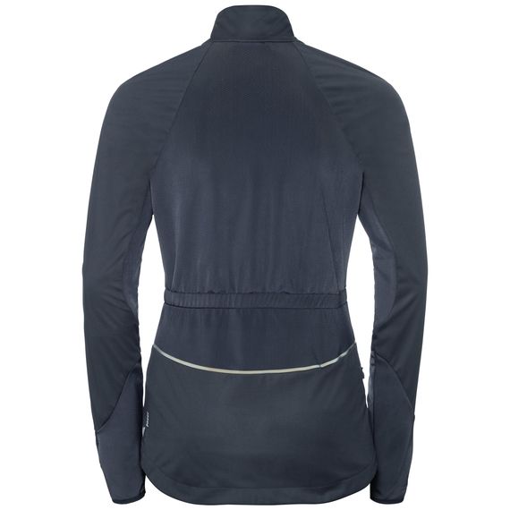 Куртка для бега ODLO ( 312541 ) Jacket ZEROWEIGHT WINDPROOF REFLECT WARM 2019 4
