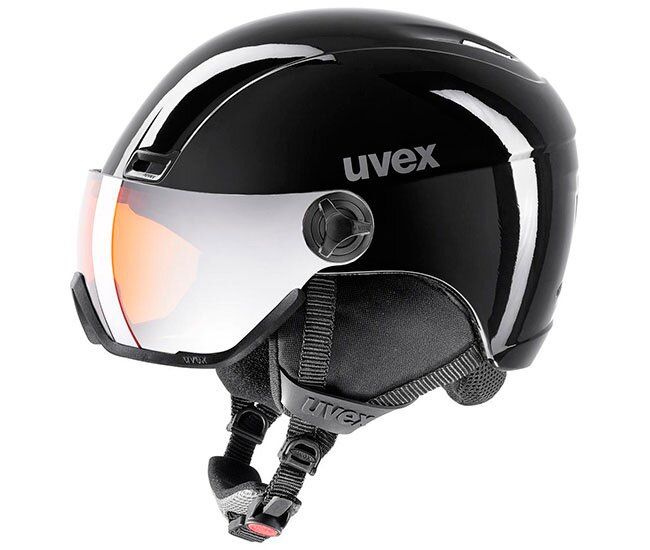 Шлемы UVEX hlmt 400 visor 2019 53-58 black (4043197290201) 1
