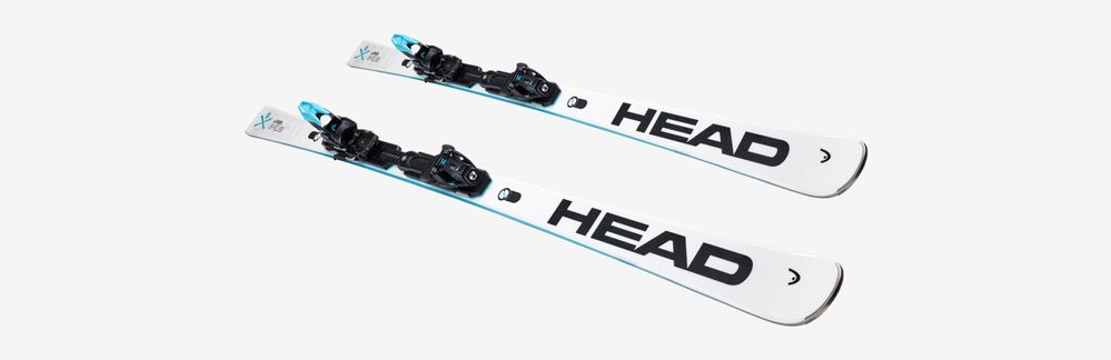 Лыжи горные HEAD ( 313243 ) WC Rebels e-Speed RP EVO 14 wh/bk + кріплення ( 100907 ) FREEFLEX 14 GW BR.85 [D]m.bk/sp.bl 2024 2
