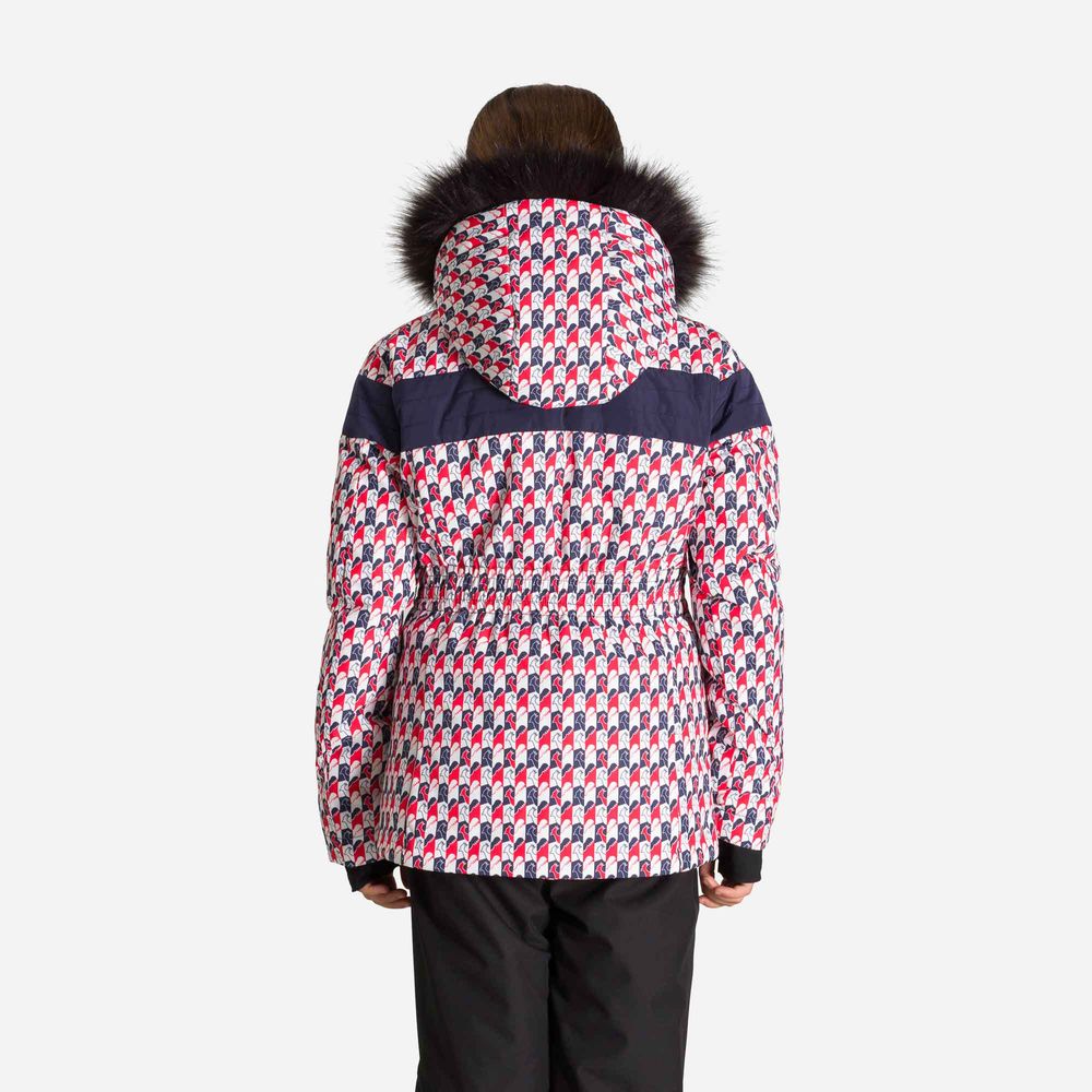 Куртка для зимних видов спорта ROSSIGNOL ( RLJYJ21 ) GIRL PADDED PR JKT 2023 4