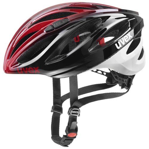 Шлемы UVEX boss race 2020 BLACK RED 52-56 (4043197323022) 1
