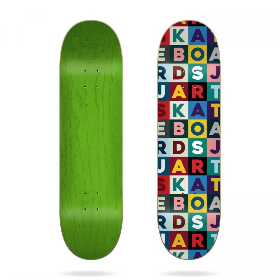 Дека для скейтборда Jart ( JADE0020A026 ) Scrabble 8.0'x31.44' HC Jart Deck 2020 (8433975068423) 1