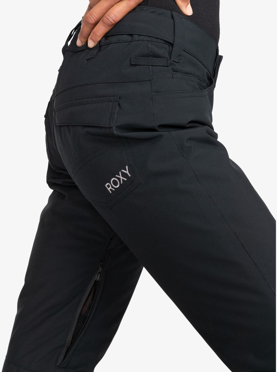 Сноубордические штаны Roxy ( ERJTP03238 ) BACKYARD PT 2024True Black (3613378796290) 4