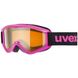 Горнолыжная маска UVEX speedy pro 2020 pink-lasergold (4043197304748) 1