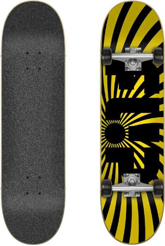 купити Скейтборд комплект Flip ( FLCO0021A012 ) Spiral Yellow 8.0"x31.85" Flip Complete 2021 1