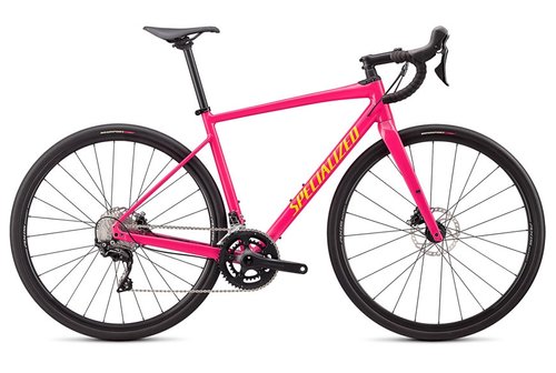Велосипед Specialized DIVERGE E5 COMP 2021Gloss Vivid Pink/Golden Yellow/Black Camo (888818538669) 1