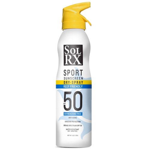 Солнцезащитный крем SolRx Sport SPRAY SPF 50, 170 gr 1