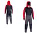 Гидрокостюм ION (48702-4400) Fuse Drysuit 4/3 DL 2018 black/red L (9008415668533) 1