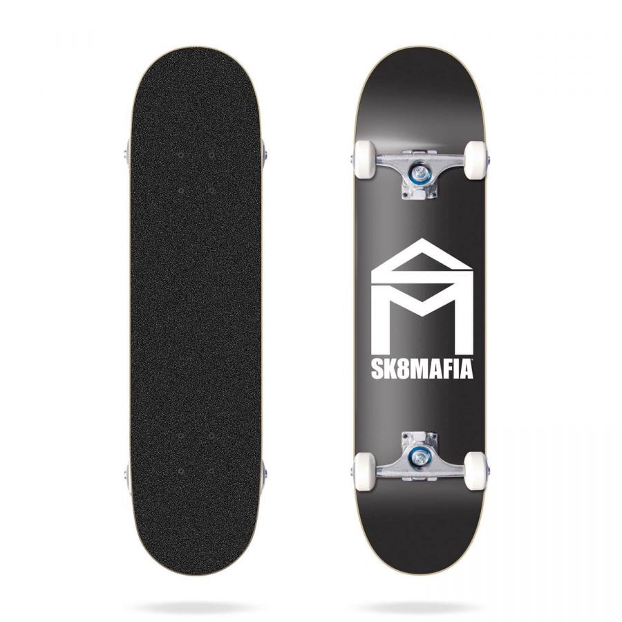 Скейтборд комплект Sk8mafia ( SMCO0020A001 ) House Logo Black 7.75"x31.60" Sk8Mafia Complete 2020 2