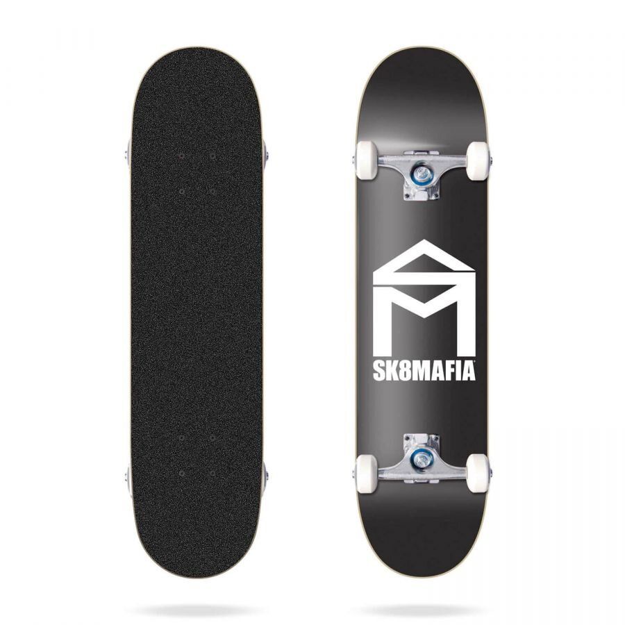 Скейтборд комплект Sk8mafia ( SMCO0020A001 ) House Logo Black 7.75"x31.60" Sk8Mafia Complete 2020 1
