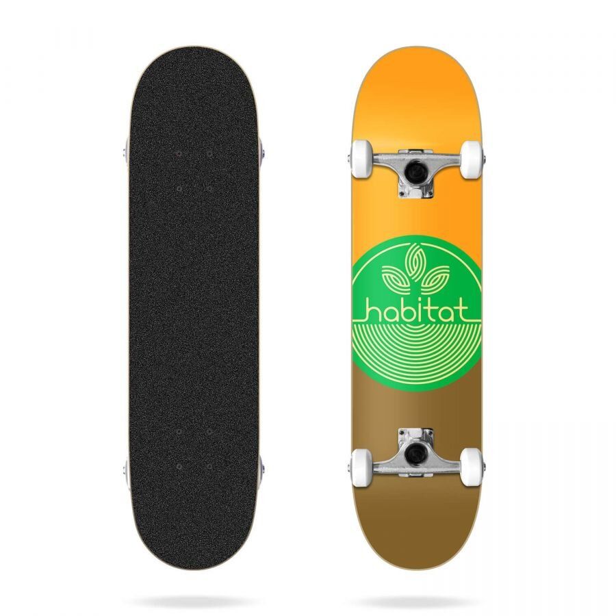 купити Скейтборд Habitat ( HBCB9A07-01 ) Leaf Dot 7.75" Habitat Complete 2019 1
