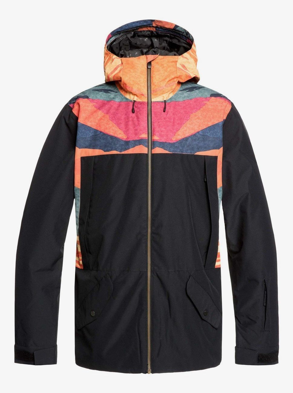 Сноубордическая куртка Quiksilver ( EQYTJ03216 ) TR AMBITION JK M SNJT 2020 NML6 Apricot Orange-Pattern_1 L (3613374503151)