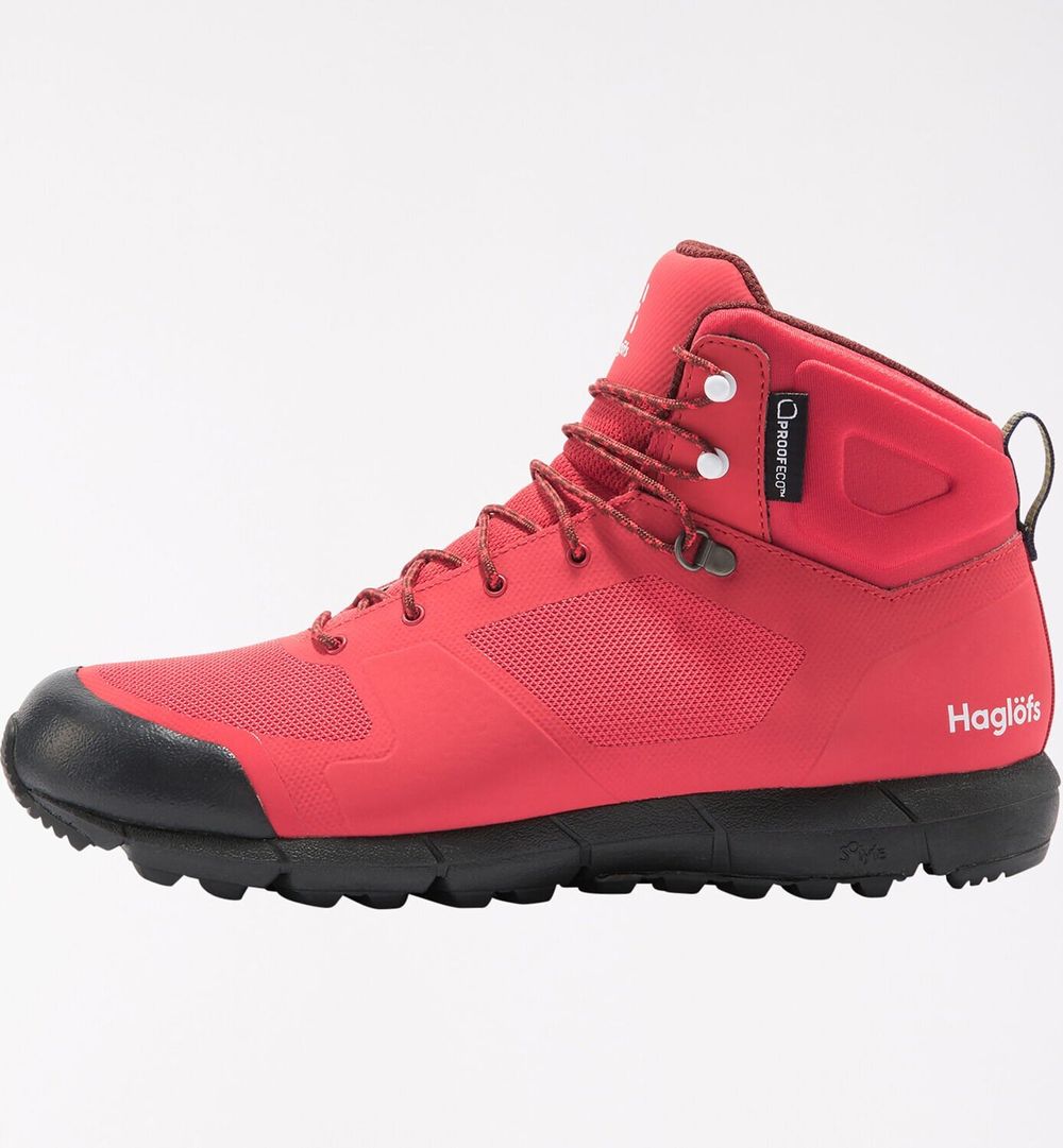 Ботинки для туризма Haglofs ( 498520 ) L.I.M Mid Proof Eco Women 2020 Hibiscus Red 371/3 (7318841284149) 2