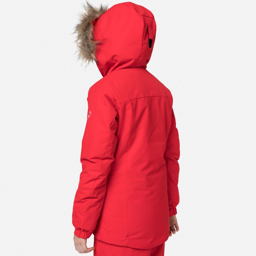 Куртка для зимних видов спорта ROSSIGNOL ( RLHYJ14 ) GIRL PARKA JKT 2019 6