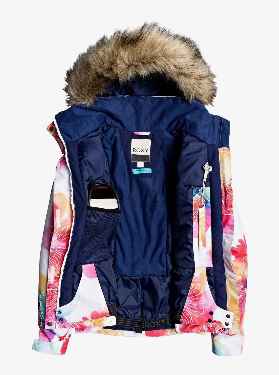 Сноубордична куртка Roxy (ERJTJ03205) JET SKI JK J SNJT 2020 L WBB7 Bright White-Pattern_2 (3613374494701)
