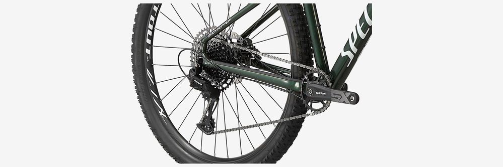 Велосипед Specialized ROCKHOPPER EXPERT 29 2020 OAKGRNMET/METWHTSIL M (888818624324) 2