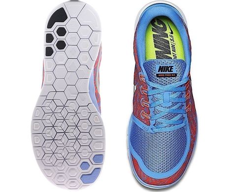 Кроссовки для бега Nike WMNS NIKE FREE 5.0 PRINT 2016 4
