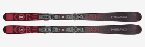 купити Лижі гірські HEAD ( 315163 ) Kore X 80 LYT-PR anth/rd + кріплення ( 114352 ) PRW 11 GW BR.85[G] 2024 1