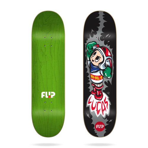 Дека для скейтборда Flip ( FLDE0021A004 ) Rabelo Tin Toy 8.25"x32.31" Flip Deck 2021 1