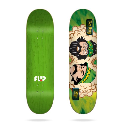 Дека для скейтборда Flip ( FLDE0021A009 ) Tom Friends Green Room 8.25"x32.31" Flip Deck 2021 1