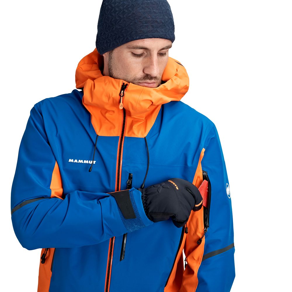 Куртка для туризма Mammut ( 1010-28050 ) Nordwand Pro HS Hooded Jacket Men 2021 4