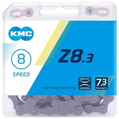 Цепь KMC Z8.3 Silver/Grey 7-8 швидкостей 114 ланок + замок Z8.3 2023 1