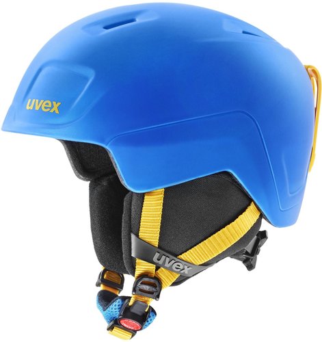 Шлемы UVEX heyya pro 2021 blue-yellow mat 54–58 (4043197329918) 1