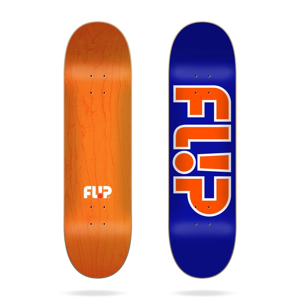 купити Дека для скейтборда Flip ( FLDE0021A023 ) Team Outlined Blue 8.25"x32.31" Flip Deck 2021 1