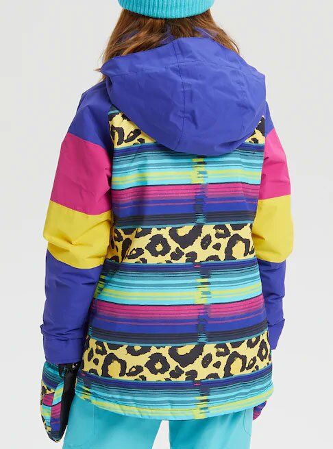 Сноубордическая куртка BURTON ( 115701 ) G HART JK 2020 LEOPARDY CAT L (9009521477385)