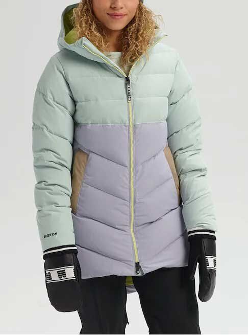 Сноубордическая куртка BURTON ( 205391 ) W LOYLE JK 2020 AQUA GRAY L (9009521504722)