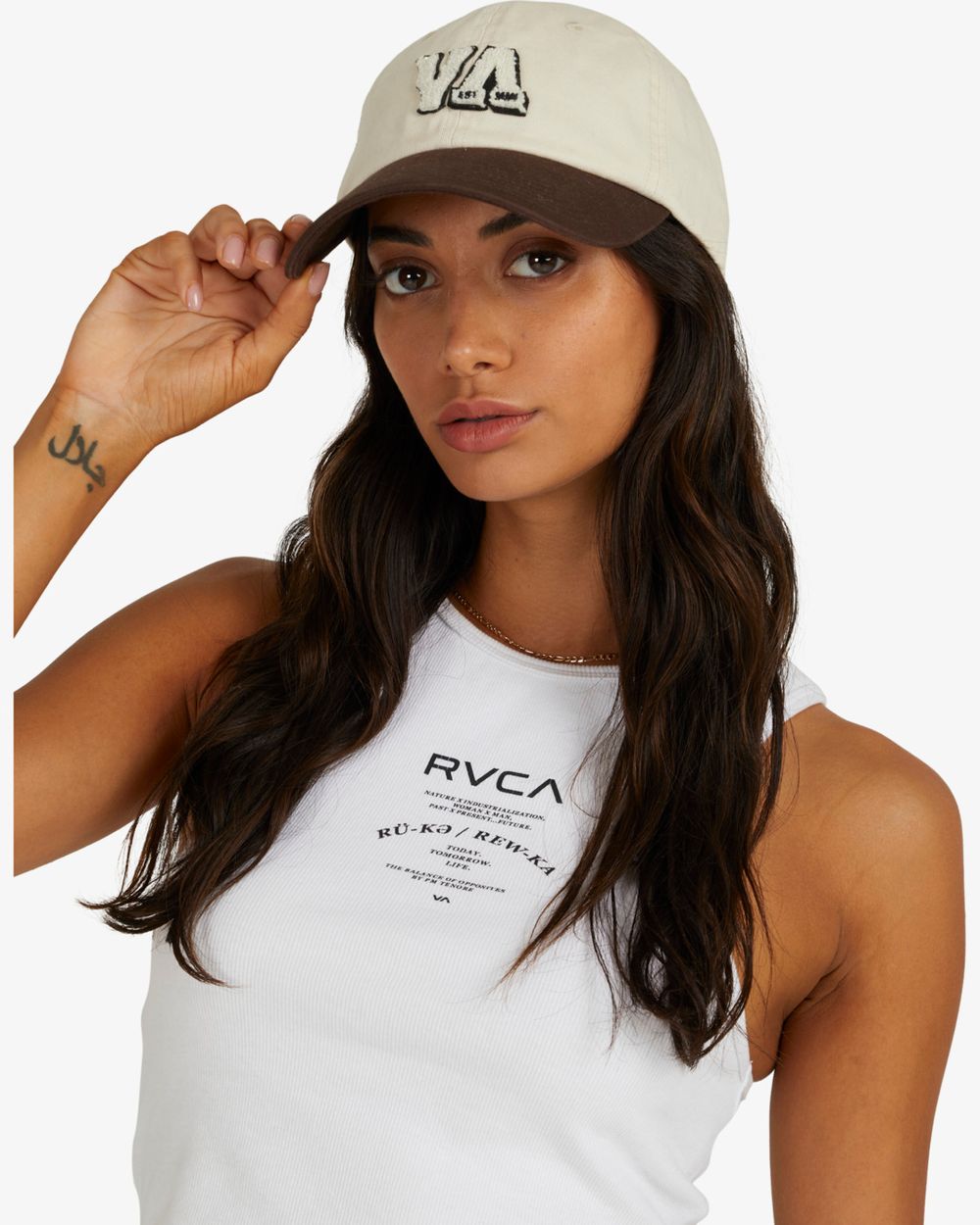 Кепка RVCA ( UVJHA00145 ) PATCHED DAD CAP HDWR 2023 6