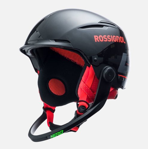Шлемы ROSSIGNOL ( RKLH105 ) HERO SLALOM IMPACTS BK+CHINGRD 2024 1