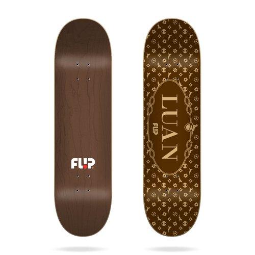 Дека для скейтборда Flip ( FLDE0021A056 ) Luan Couture 8.45"x32.15" Flip Deck 2021 1