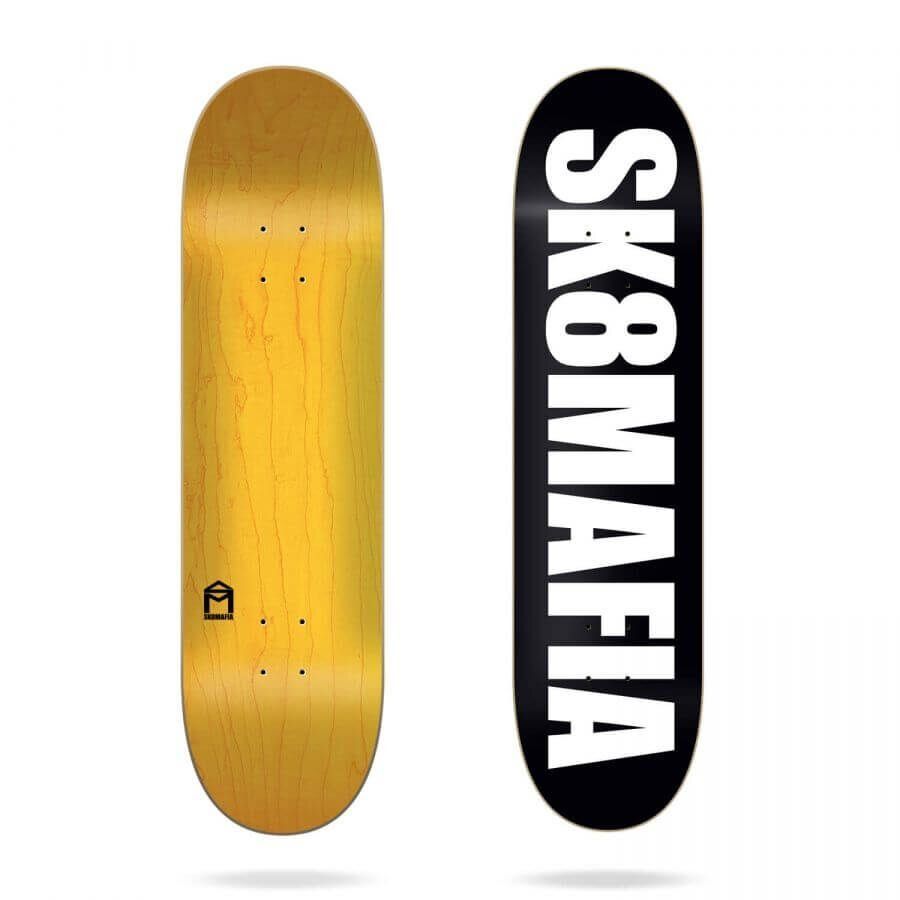 купити Дека для скейтборда Sk8mafia ( SMDE0017B004 ) Og Logo Black 8"x32" Sk8Mafia Deck 2020 1