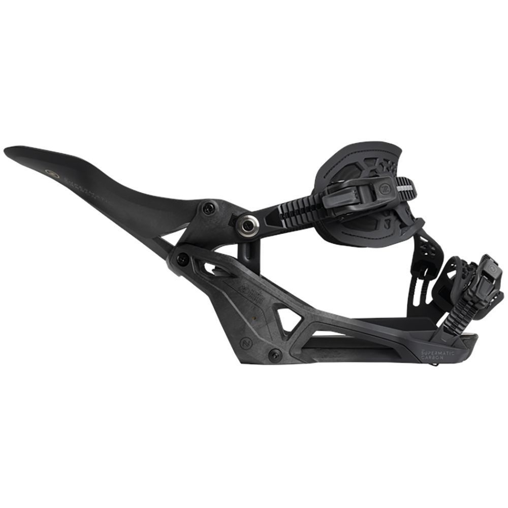 Крепления для сноуборда NIDECKER Carbon Supermatic (Black) 2026 3
