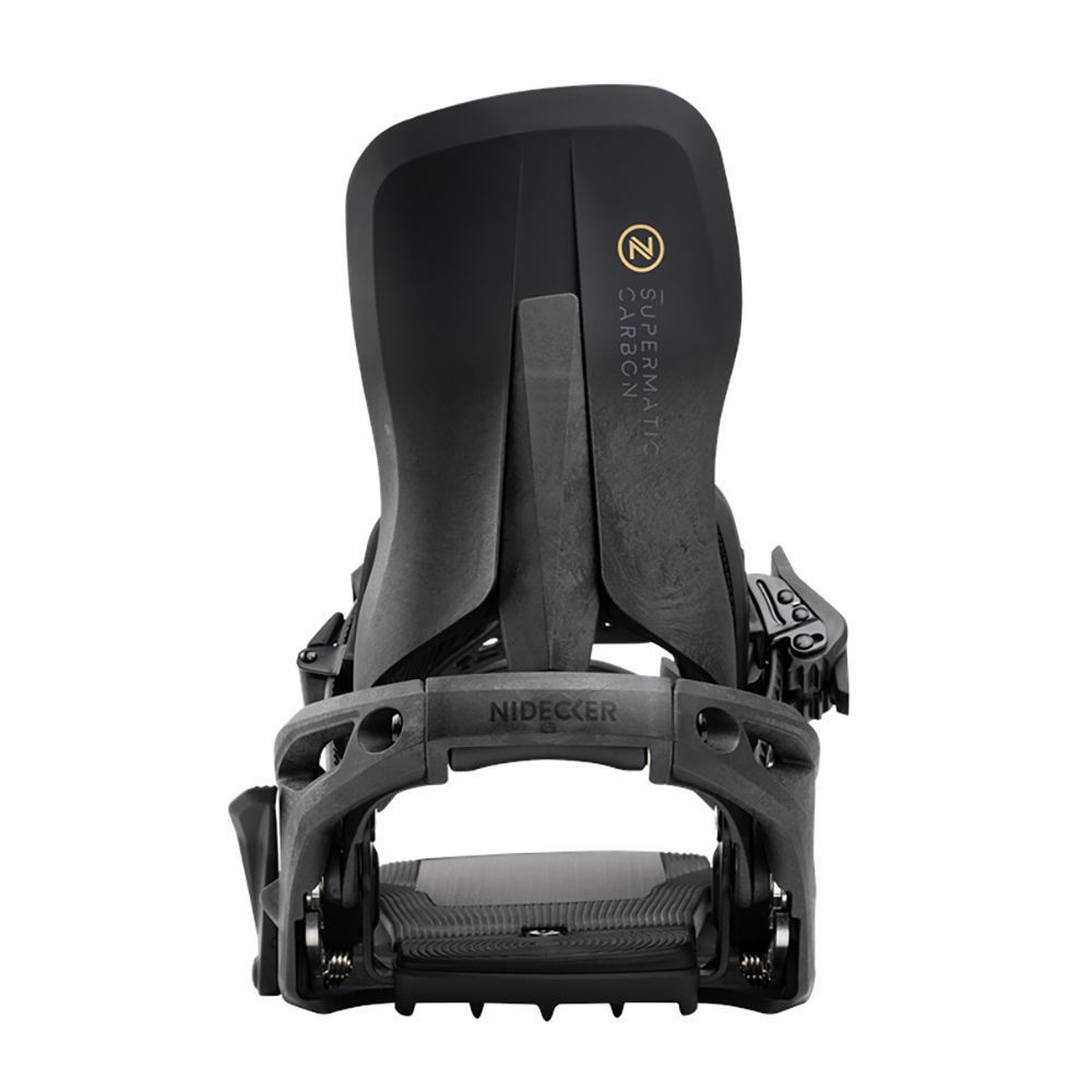 Крепления для сноуборда NIDECKER Carbon Supermatic (Black) 2026 2
