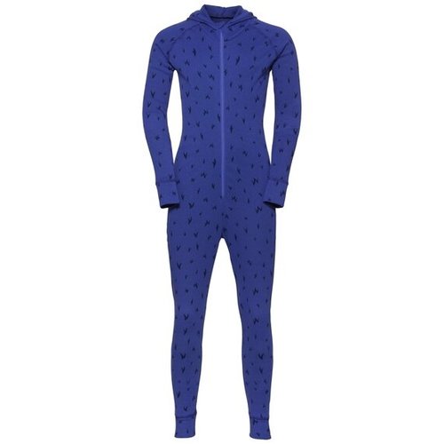 Термокомбинезон ODLO ( 150609 ) One piece suit ACTIVE WARM KIDS 2020 clematis blue-AOP FW19-70699 104 (7613361498411) 1