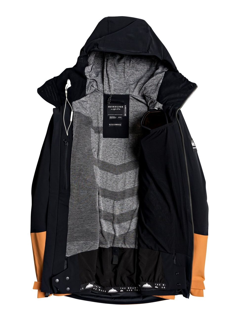 Сноубордична куртка Quiksilver (EQYTJ03231) TR STRETCH JK M SNJT 2020 L KVM5 Jet Set-Stripe_3 (3613374503458)