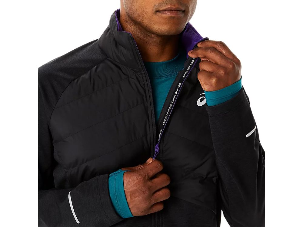купити Куртка для бігу Asics ( 2011C397 ) WINTER RUN JACKET 2022 6