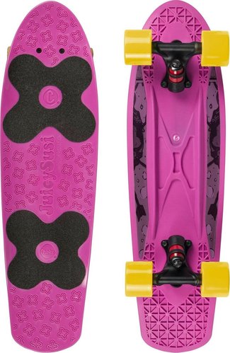 Скейтборд комплект CHOKE ( 604008/purp ) Spicy Sabrina 60x18cm, purple/yellow 2023 1