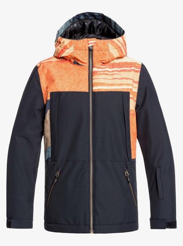 Сноубордическая куртка Quiksilver ( EQBTJ03092 ) TR AMB YOUTH JK B SNJT 2020 NML6 Apricot Orange-Pattern_1 M (3613374505605)