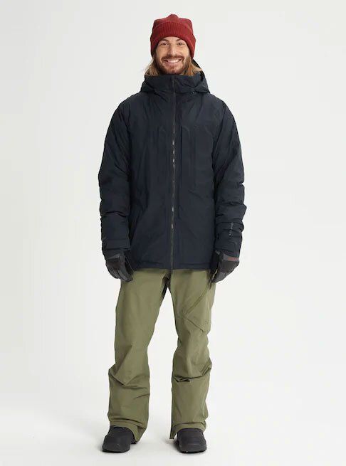 Сноубордическая куртка BURTON ( 100061 ) M AK GORE LZ DWN JK 2020 SLATE SHELTER CAMO L (9009521468611)