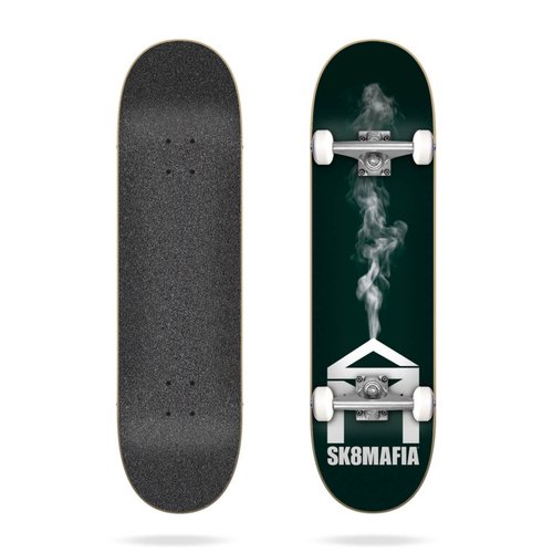 Скейтборд комплект Sk8mafia ( SMCO0021A004 ) House Logo Smoke Smoke 7.87"x31.60" Sk8Mafia Complete 2021 1
