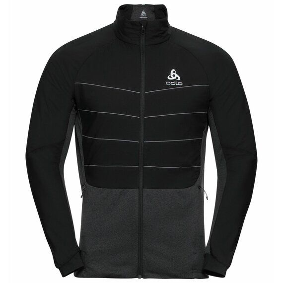 Одежда для бега ODLO ( 312882 ) Jacket MILLENNIUM S-Thermic 2020 black-15000 L (7613361513909) 1
