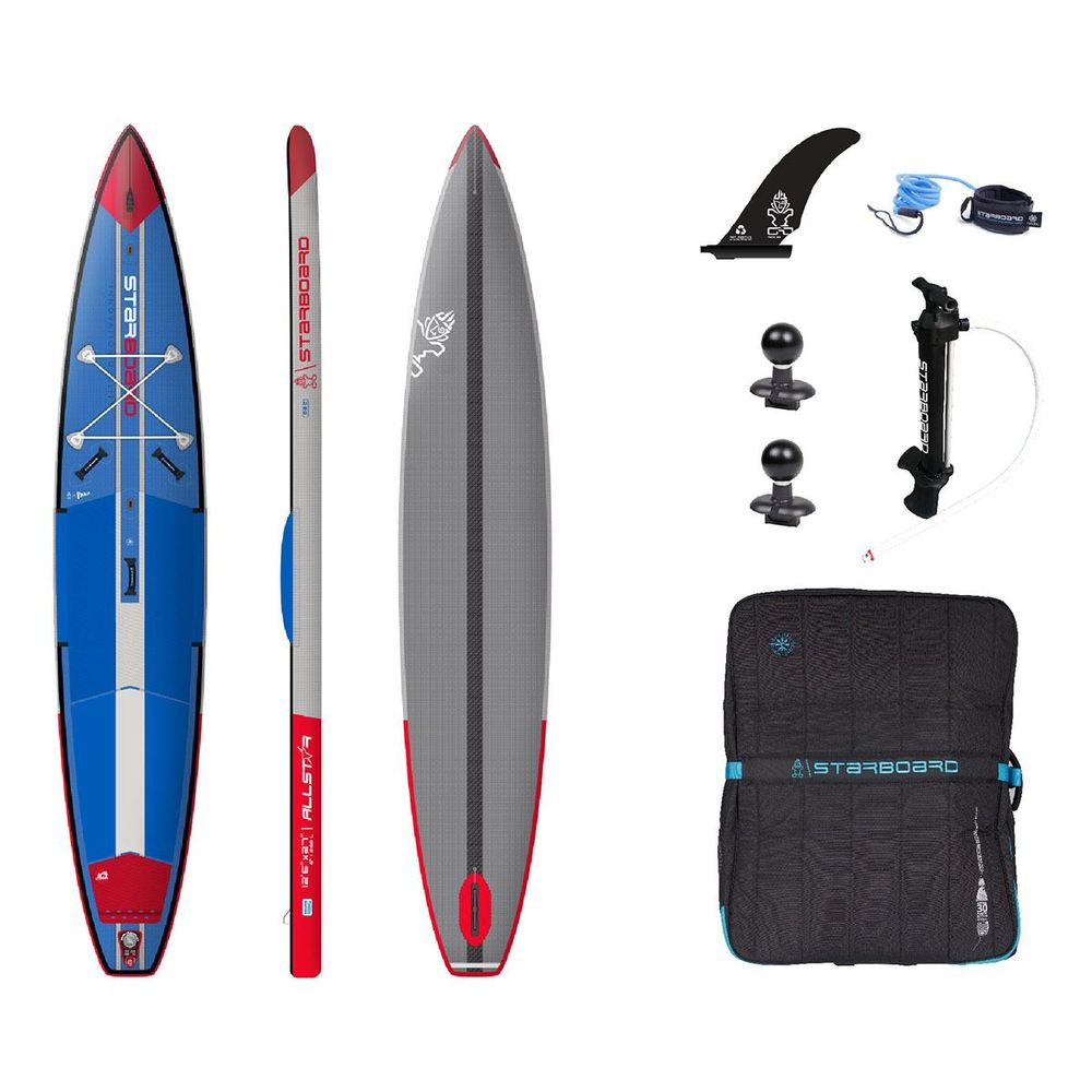 Доска STARBOARD ( 2012210401004 ) INFLATABLE SUP 12'6" X 27" X 6" ALL STAR AIRLINE DELUXE SC 2021 1