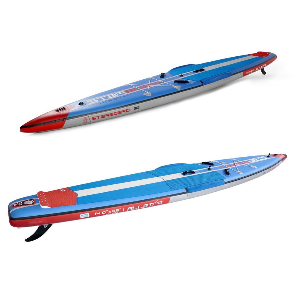 Доска STARBOARD ( 2012210401004 ) INFLATABLE SUP 12'6" X 27" X 6" ALL STAR AIRLINE DELUXE SC 2021 7