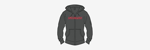 Толстовка Specialized PODIUM HOODIE WMN 2020 CARB/ACDRED S (888818296729) 1