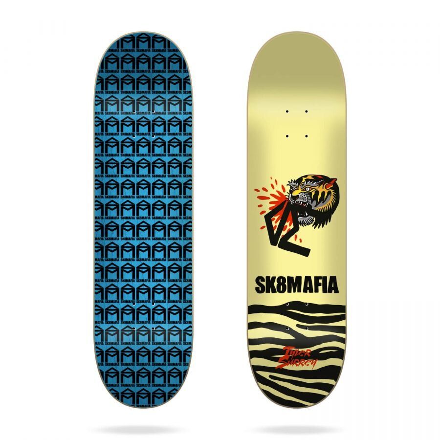 купити Дека для скейтборда Sk8mafia ( SMDE0020A008 ) Surrey Animal Style 8.25"x32" Sk8Mafia Deck 2020 1