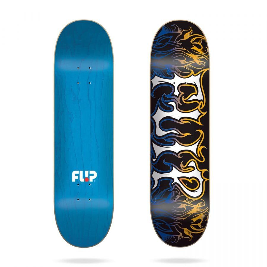 Дека для скейтборда Flip ( FLBL9A01-01 ) Alchemy Blue/Gold 8.13'x32.0' Flip Deck 2019 (8433975054693) 1